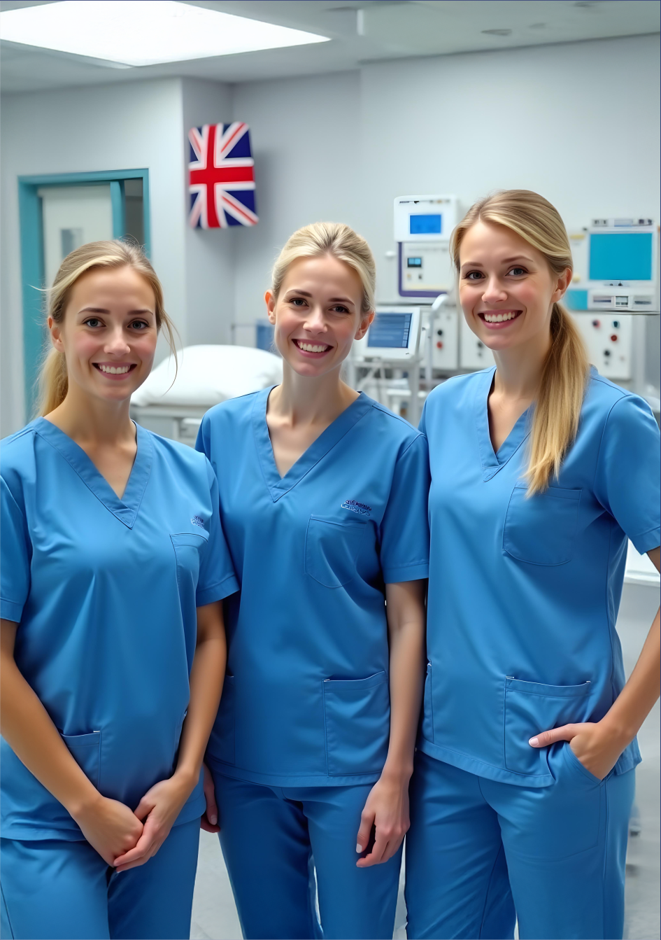 Nurses in clinical setting