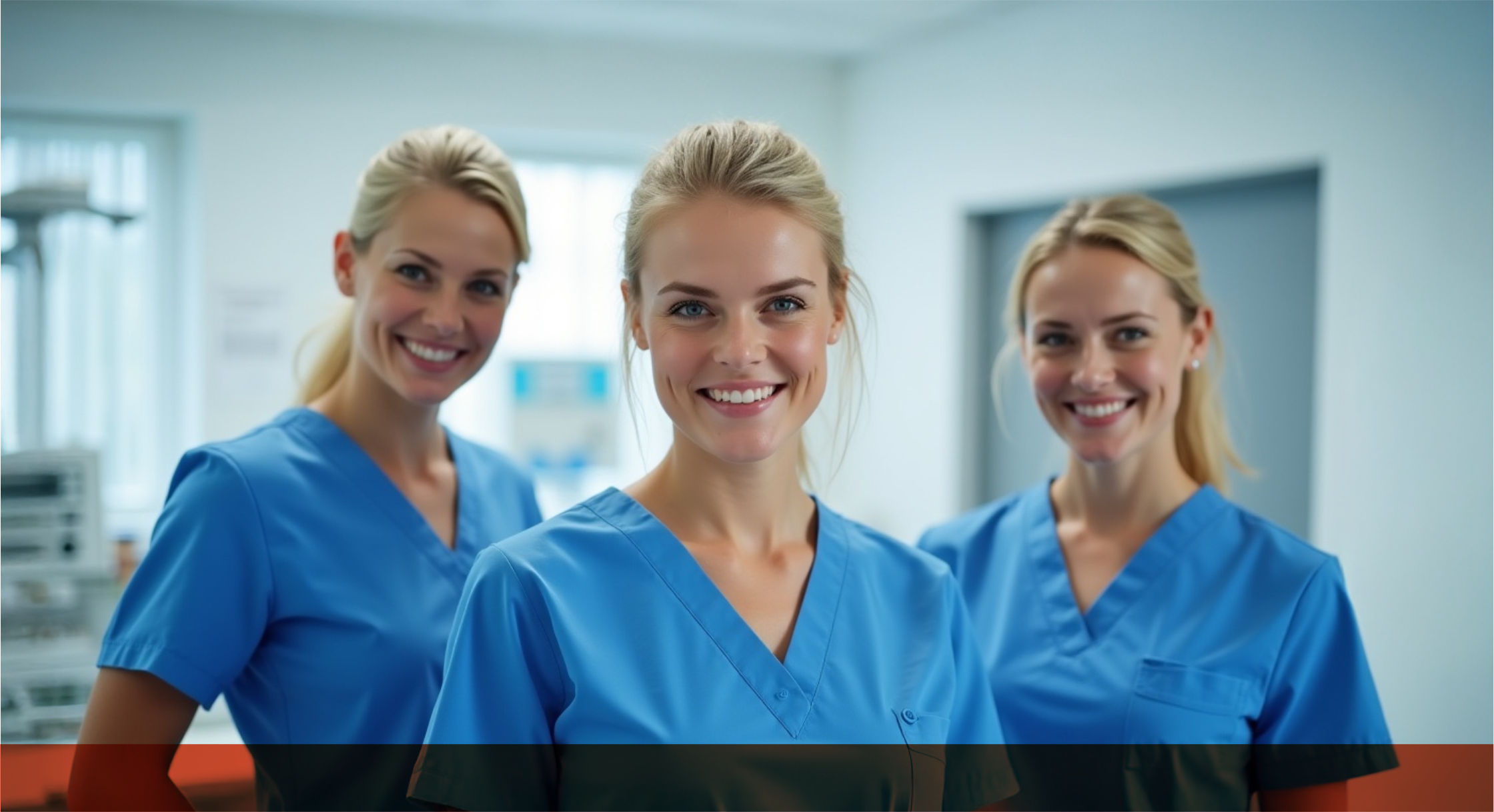 Nurses in clinical setting