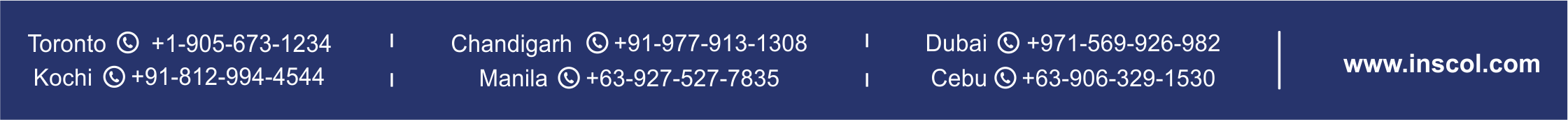 Footer and Contact Info